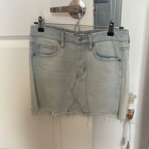 American Eagle Denim Mini Pencil Skirt Casual